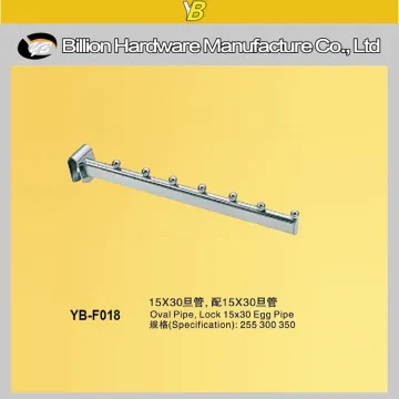 high quality crossbar hook clothes store display euro hook