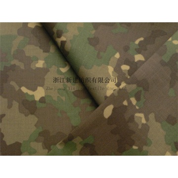 Vattentät Nylon Cordura Camouflage Pu Coated Fabric