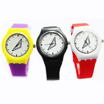 Hot sell colorful silicone swatch watches
