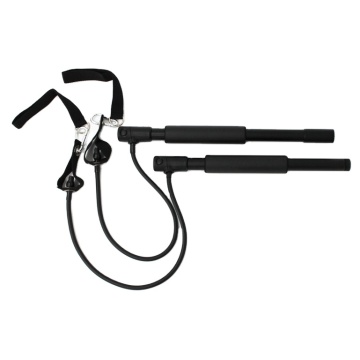 Barra per esercizi fitness in alluminio con kit tubo di resistenza