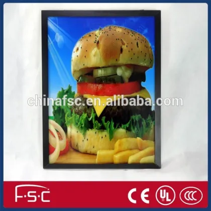 Advertising motorcycle light box