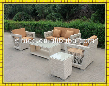 plastic rattan woven furniture outdoor rattan furniture supplier SCSF-135