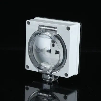 Outdoor Waterproof IP66 Wall Socket - Multi-functional Concealed Switch Socket