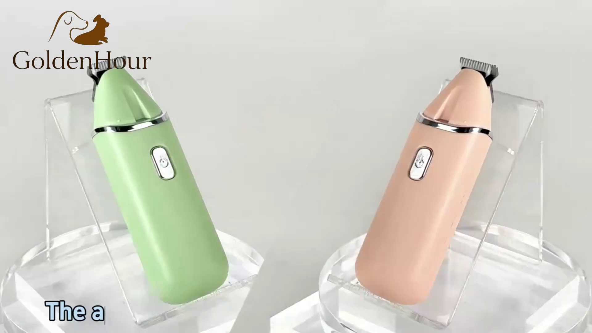 Battery-Powered Ceramic Dog Grooming Tool