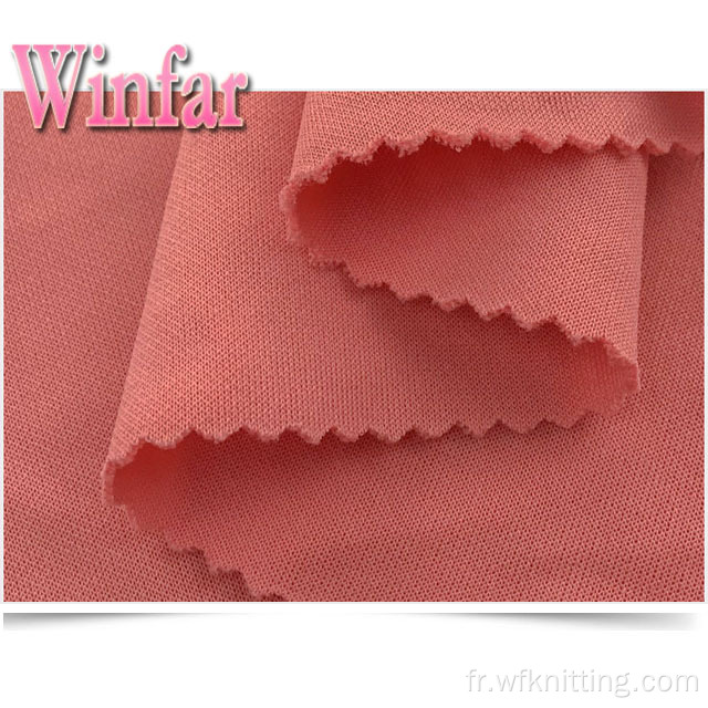 Polyester DTY Spandex Spacer Scuba Knit Tissu