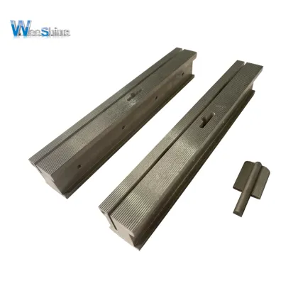 Packaging Machinery Sealing Jaw With Knife Cutter