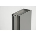 6000 series curtain wall aluminum rail profiles