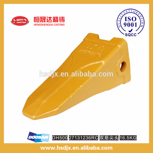 Doosan Rock Excavator Parts Bucket Teeth Types 27131236rc, High