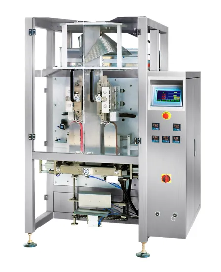 Quad Bag VFFS 720 Packaging Machine for Four Sides Sealing Bags, Biscuits & Galletas