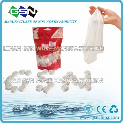 Compressed Towels in Pill shape