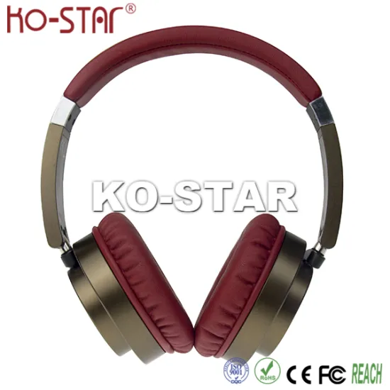 Foldable and colorful design light weight noise cancelling headphone with soft ear cushion