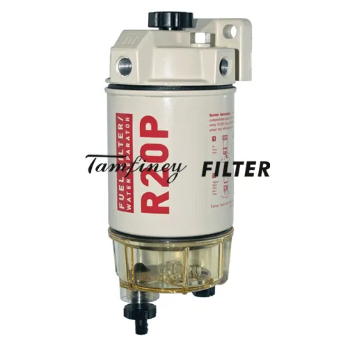 Racor Fuel Water Separator Assembly,head With Pump, Bowl Without Heater R20p 