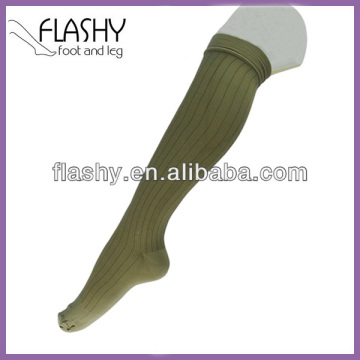 Men's Rib cotton wool coolmax nylon plain opaque compression socks