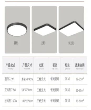 LED Ceiling Room Lights