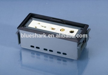 2016 conferrence table pop up desktop power socket outlet