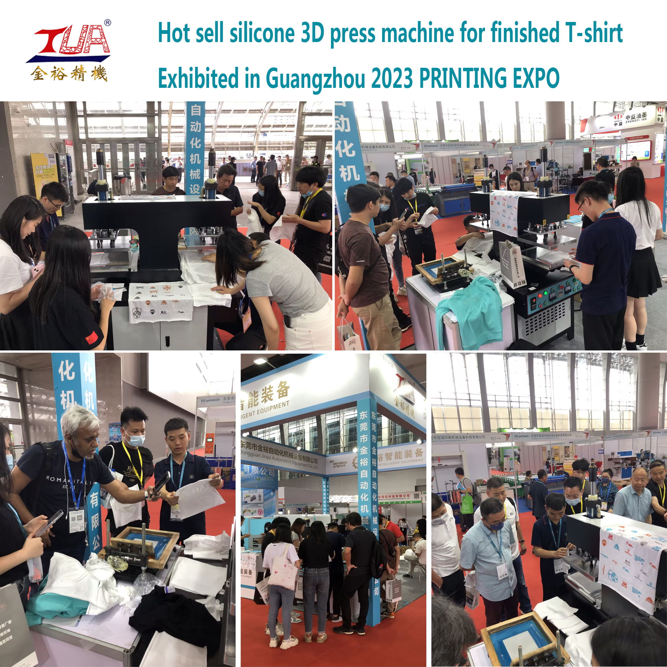 Silicone heat transfer machine