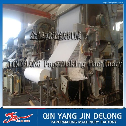 1880mm Second Hand Toilet Paper Machine / New Paper making Machine Available