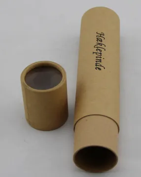 Custom Recyclable Kraft Pencil Paper Cardboard Round Box