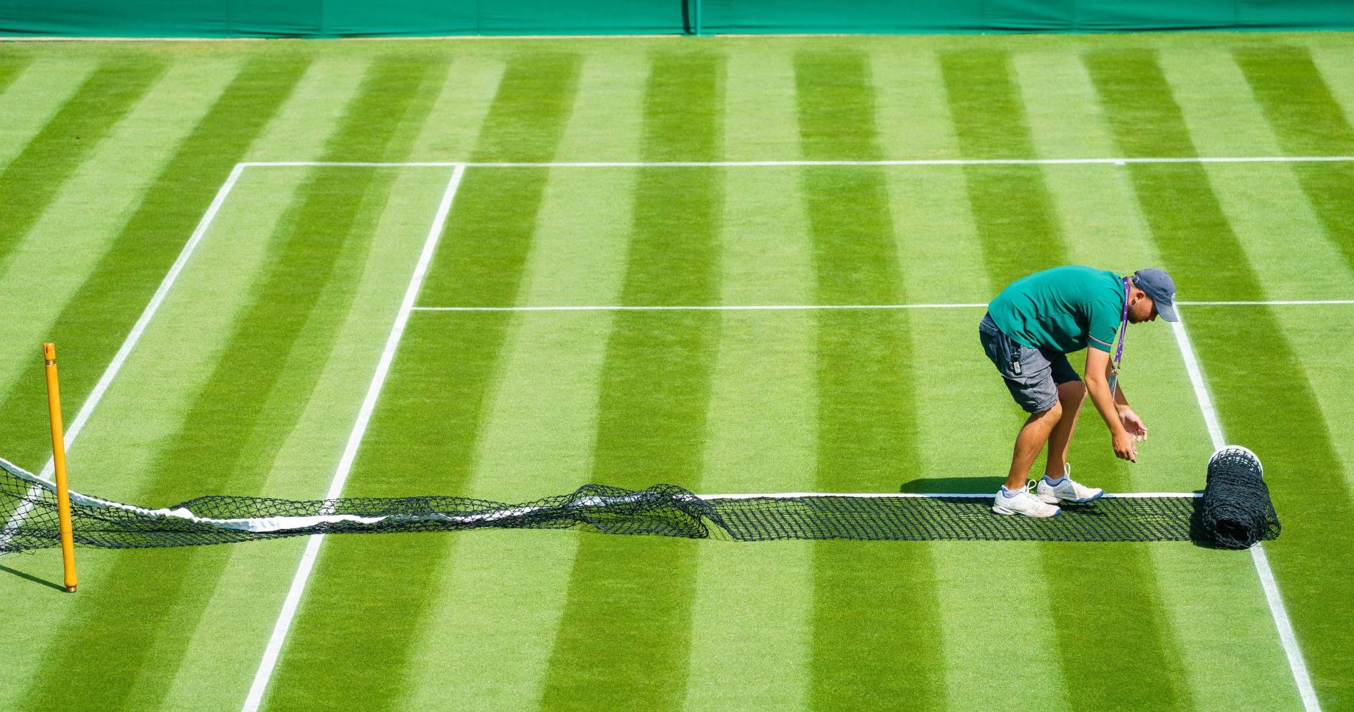 Tennis Team Practice Turf