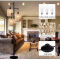 Industrial Black Farmhouse Standing Floor Lamp