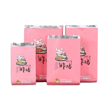 barbecue hot dog takeout aluminum foil paper bags
