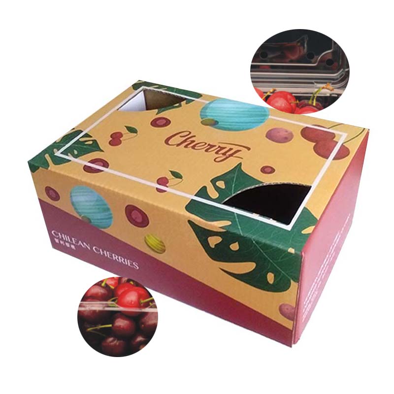 cherry transparent storage box 