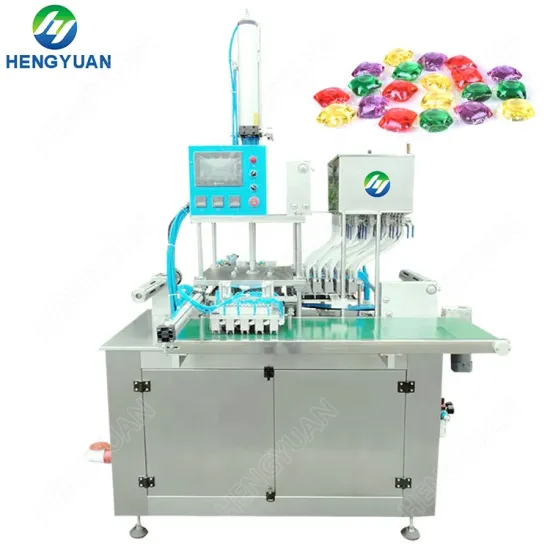 HYSR-25 Automatic Single Color Liquid Laundry Detergent Pod PVA Water-Soluble Film Packing Machine