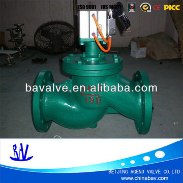 DN100 flange connected Solenoid Valve with water media