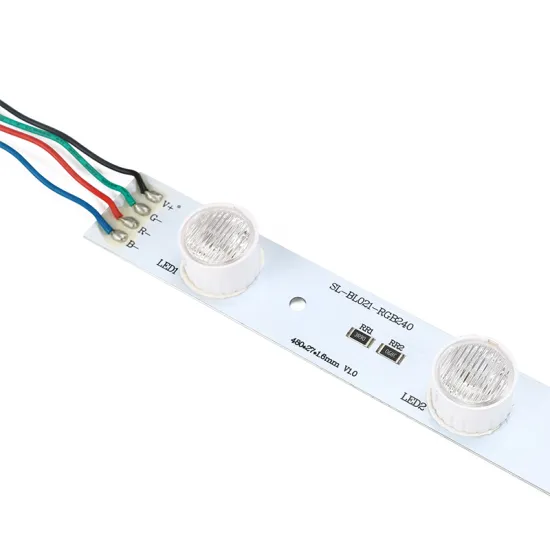 SL-BL021-RGB240: 2023 New RGB Full Color 6 Eye Beam Linear Bar Laser Light