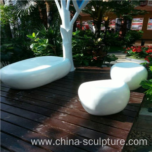 Modern art outdoor fiberglass speciallized chair