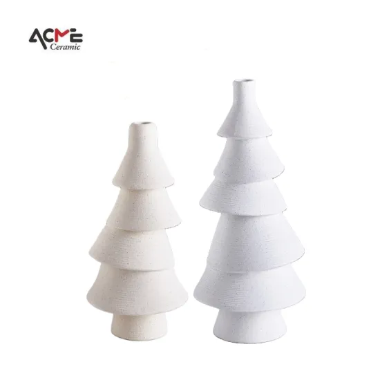 Handmade Frosted Porcelain Wabi-Sabi Chinese Vintage Flower Vase Set: Wholesale Modern Ceramic Decor for Home