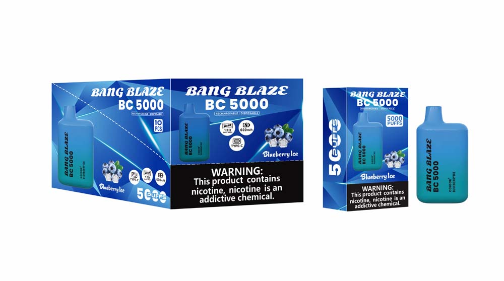 Bang Blaze BC5000 Puffs ราคาใช้แล้วทิ้ง