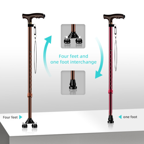 Aluminium Height Adjusting Walking Stick cane