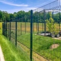 Cerca de painel curvo soldado 3D de alta qualidade para segurança