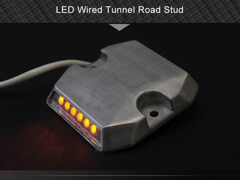 wired aluminum road stud-2