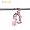 EISHO Metal Rings Rope Scarf Hangers