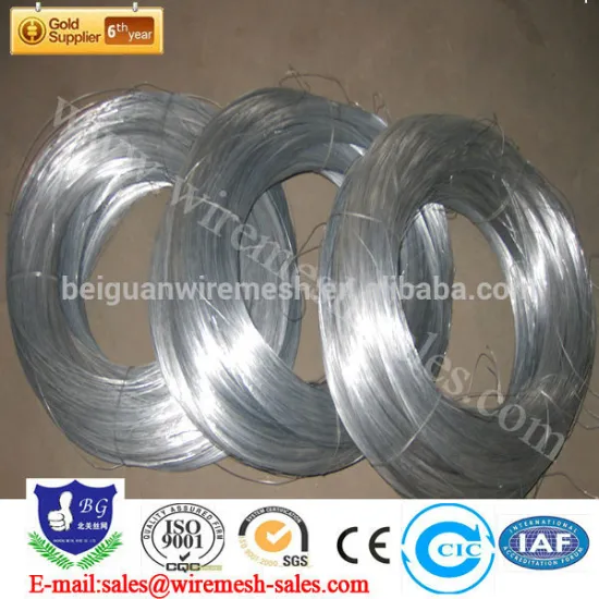 galvanized binding wire