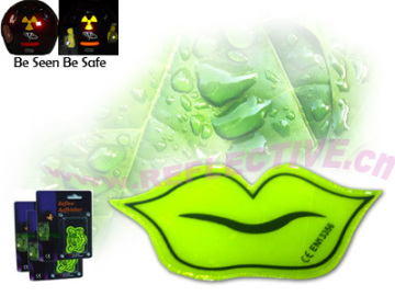 Reflective Moutch Sticker With Self-Adhesive Material (RS-MOUTH I)