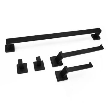304 Stainless Steel Hook Square Bathroom Kit