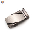 Hebilla de cinturón de hombre de acero inoxidable ajustable de metal personalizado