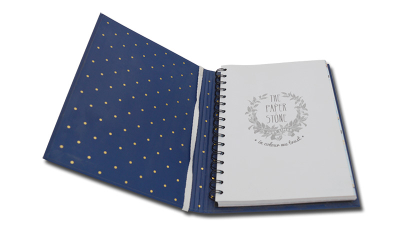 New design spiral eco-friendly recycle notebook 