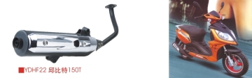 Electric Motorcycle Muffler Ydhf22, 150t