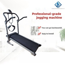 Mechanical treadmill for run-up