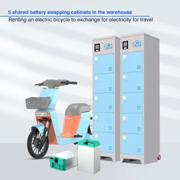 5 Slots Battery Swapping Station Combined Ebike Rental