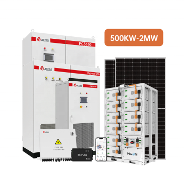 380V 500KW Solar PV Commercial System with 200KW Lithium-ion Battery Storage