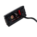 Amber 12v / 24v 1 lov popuse ọkọ samisi filasi ina atupa nla nla