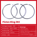 ชิ้นส่วนอัตโนมัติ Toyota Piston Ring 3RZ 13011-75040