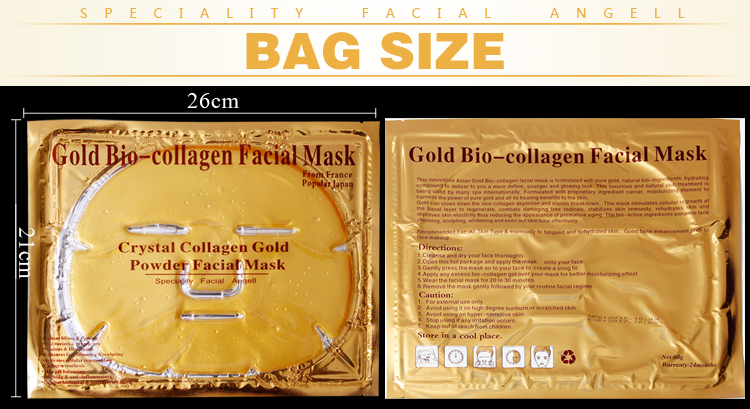 gold collagen facial mask