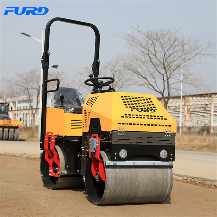 1 Ton To 8 Ton Vibrating Tandem drums Road Roller