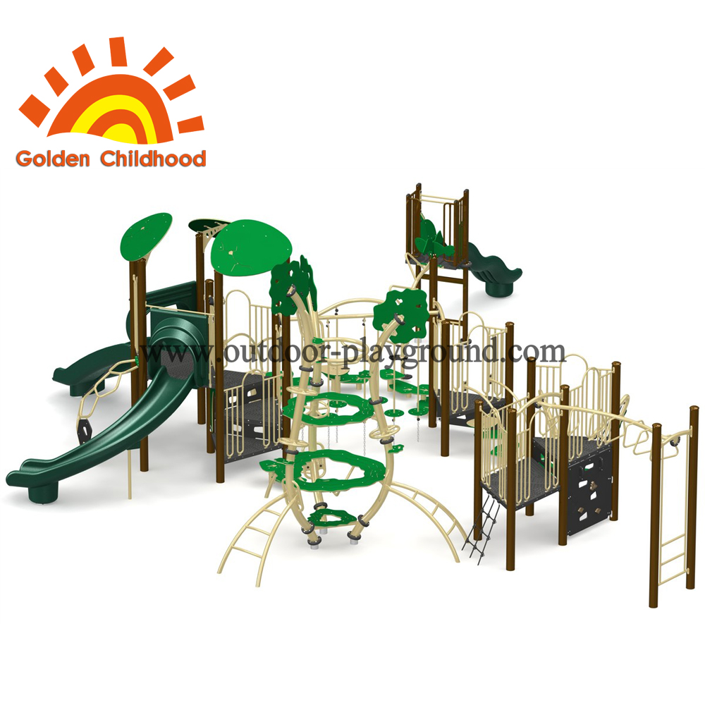 Forest Natural Multiplay Structure For Children